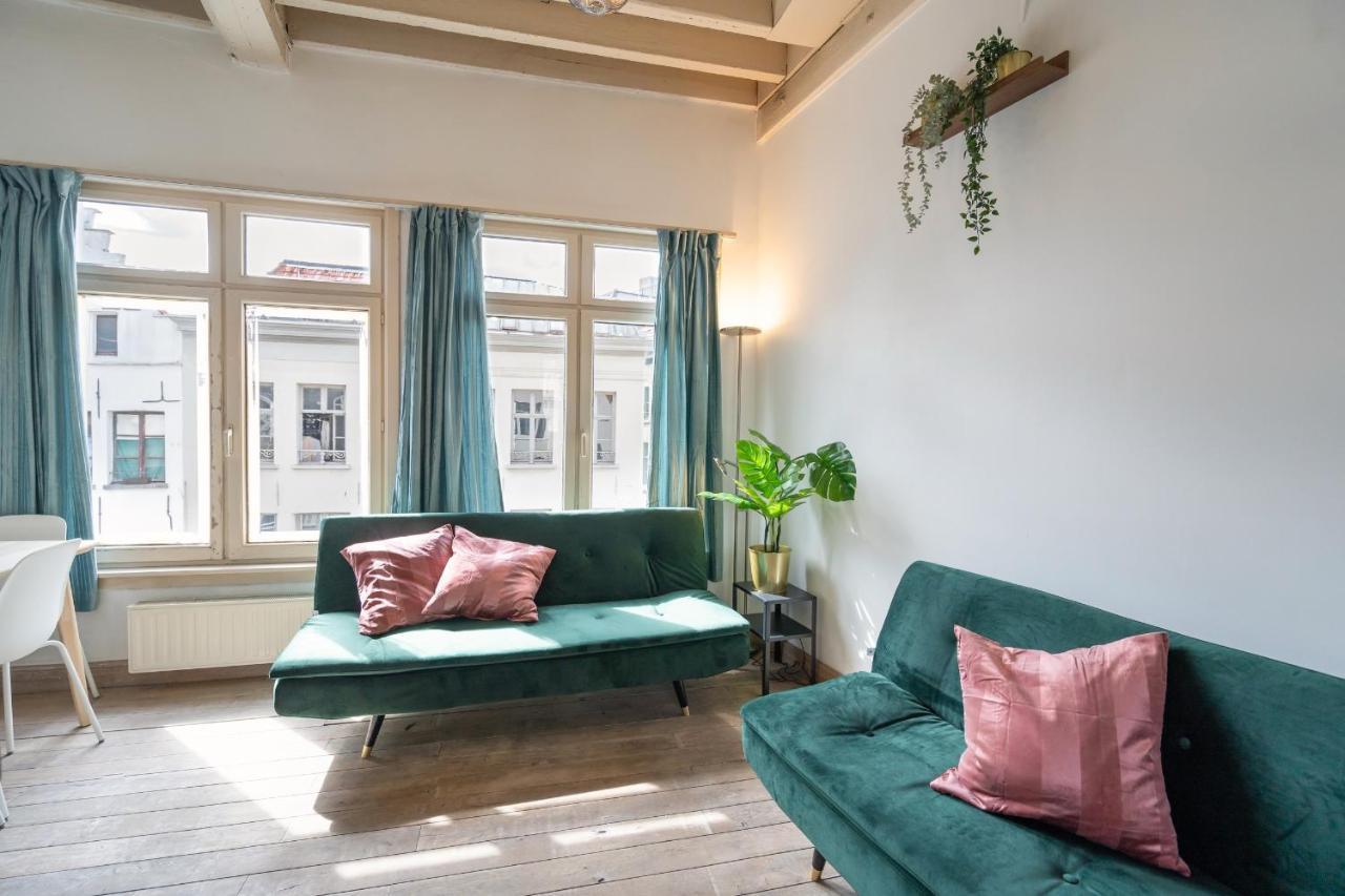 Tempel Triplex & Duplex At Historic Heart Of Antwerp Leilighet Eksteriør bilde
