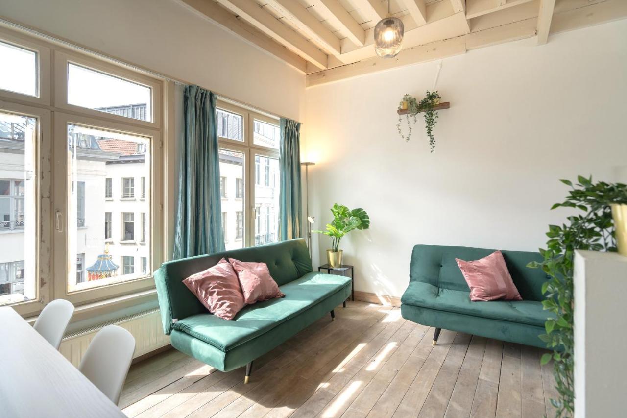 Tempel Triplex & Duplex At Historic Heart Of Antwerp Leilighet Eksteriør bilde