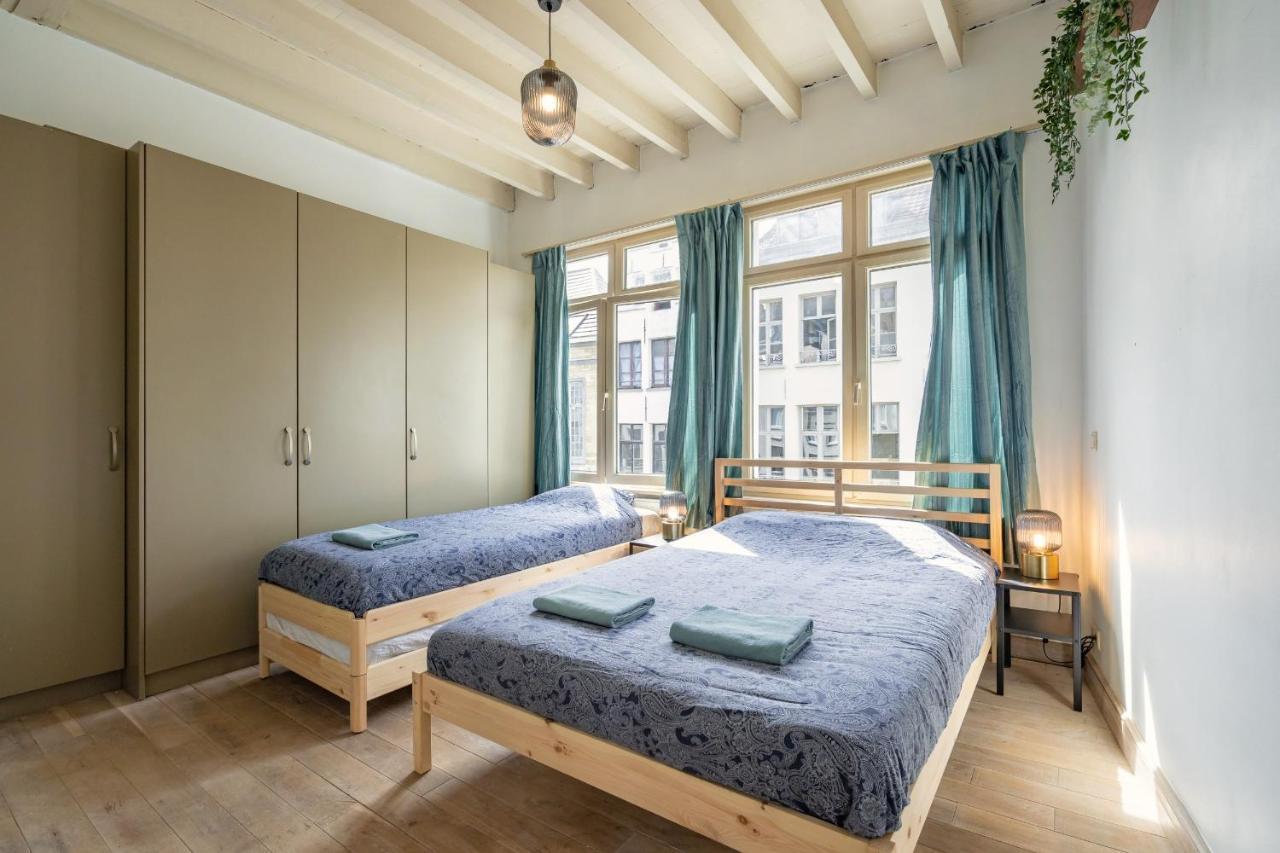 Tempel Triplex & Duplex At Historic Heart Of Antwerp Leilighet Eksteriør bilde
