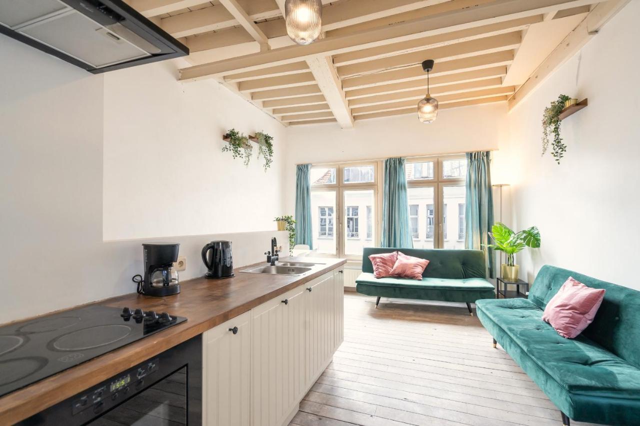 Tempel Triplex & Duplex At Historic Heart Of Antwerp Leilighet Eksteriør bilde