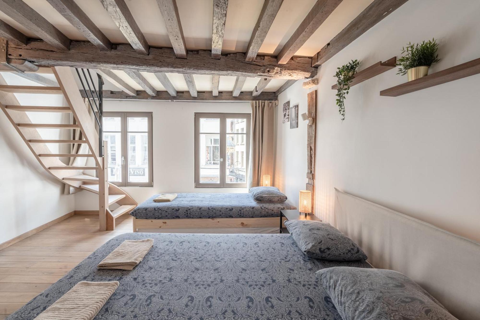 Tempel Triplex & Duplex At Historic Heart Of Antwerp Leilighet Eksteriør bilde