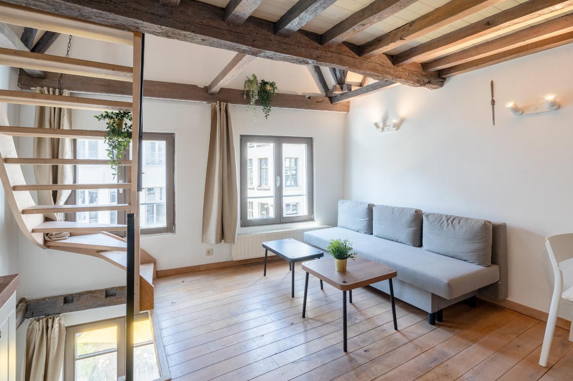 Tempel Triplex & Duplex At Historic Heart Of Antwerp Leilighet Eksteriør bilde