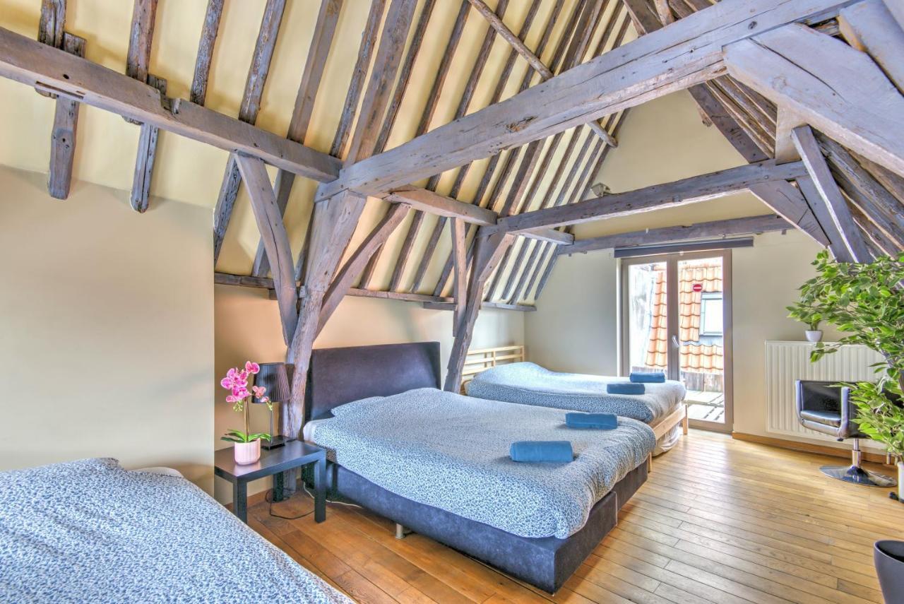 Tempel Triplex & Duplex At Historic Heart Of Antwerp Leilighet Eksteriør bilde