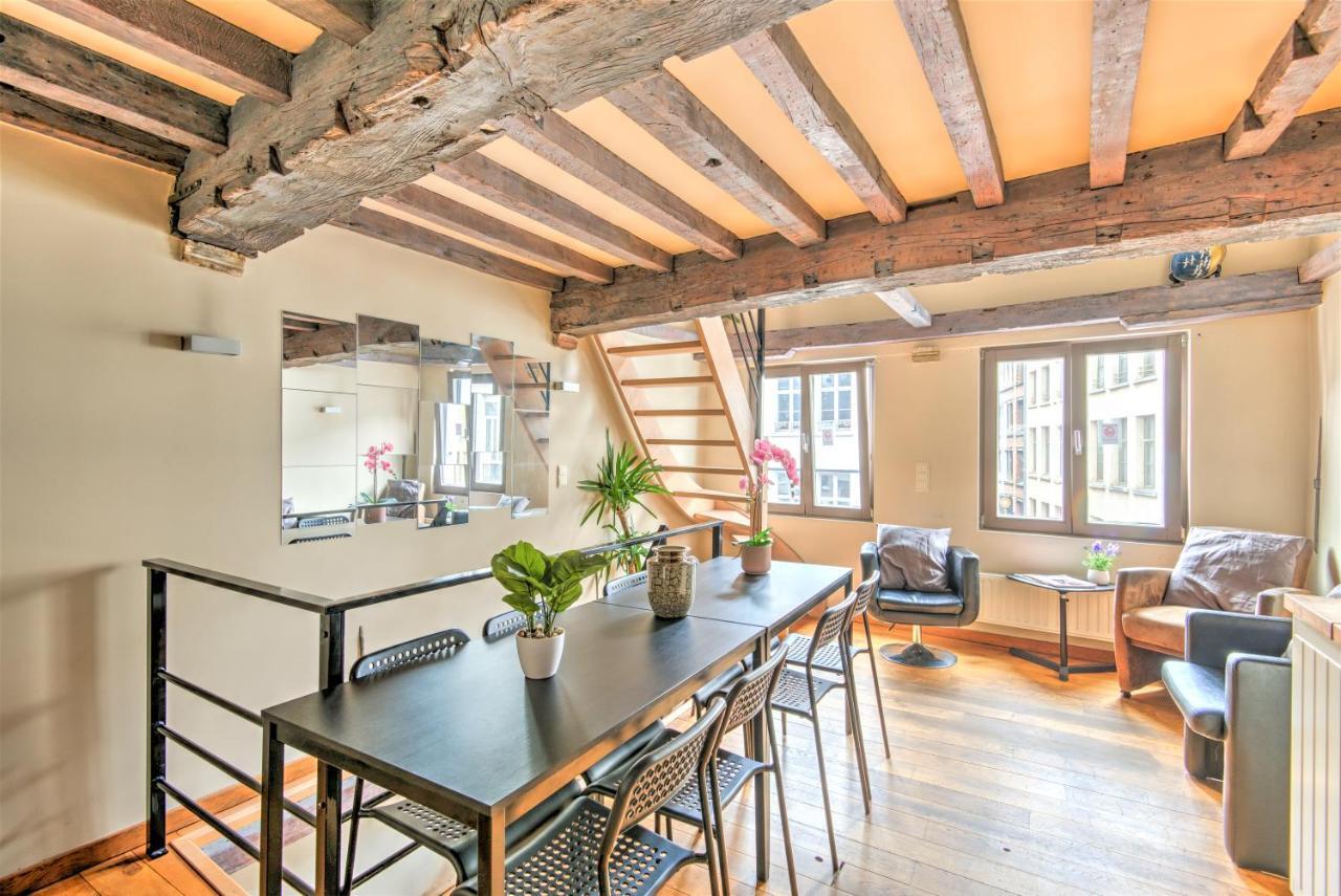 Tempel Triplex & Duplex At Historic Heart Of Antwerp Leilighet Eksteriør bilde